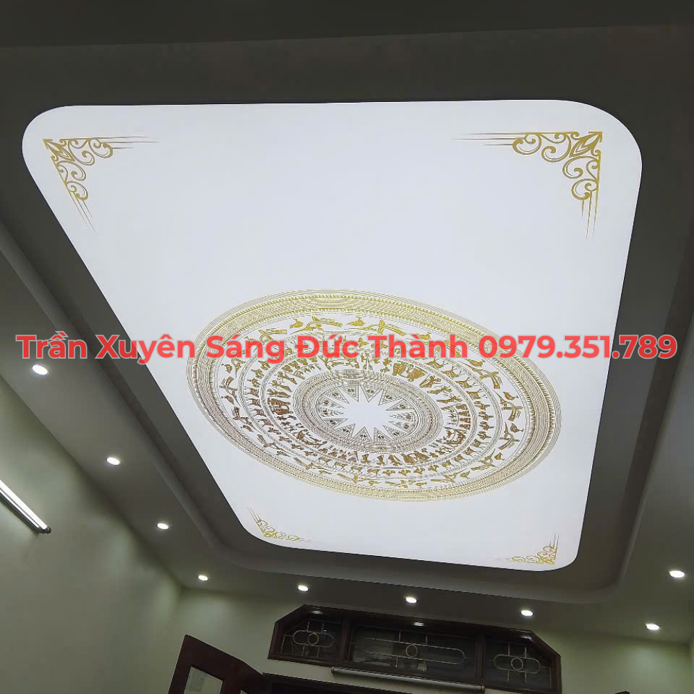 Các loại tấm trần xuyên sáng Barrisol và phân loại