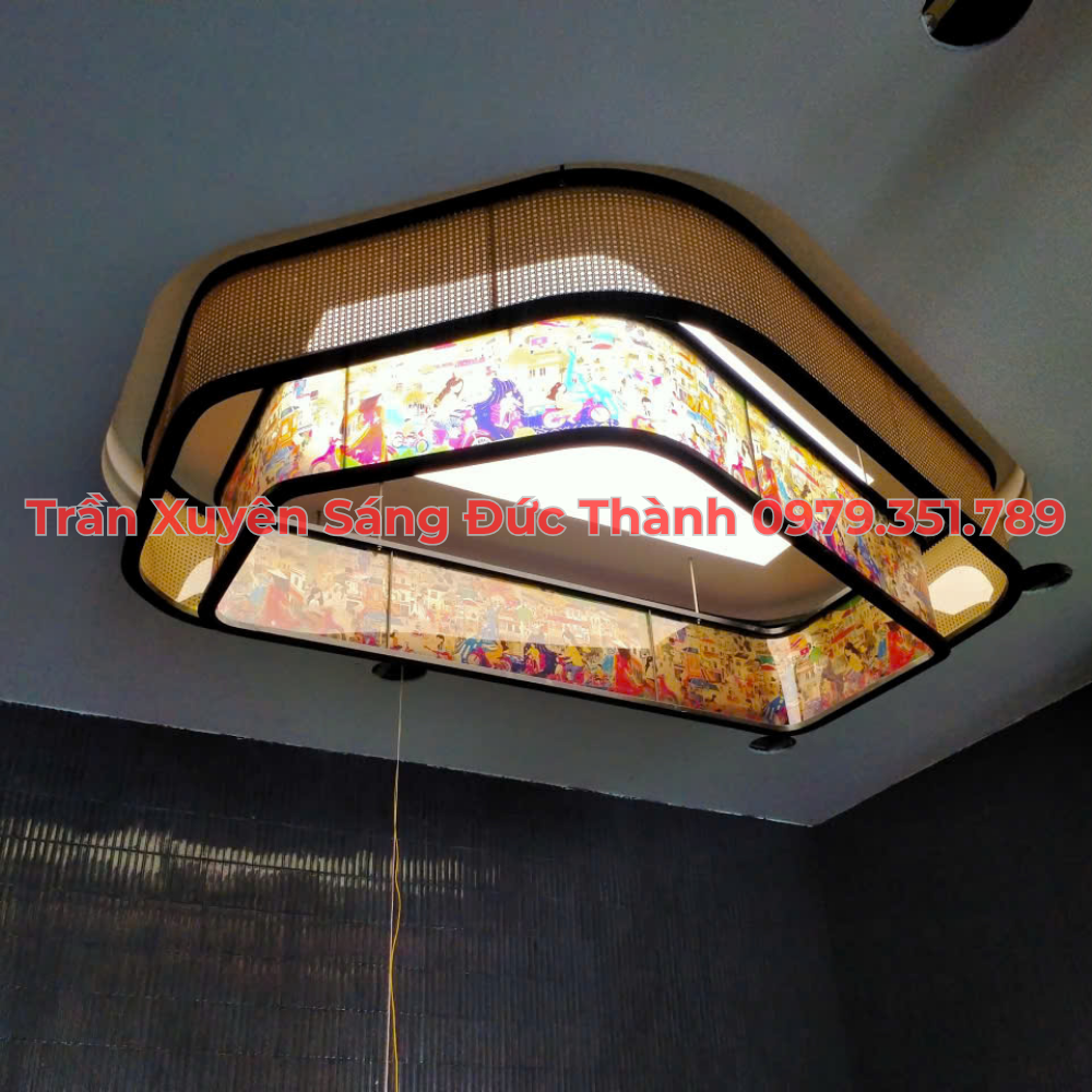 Các Loại Vật Liệu Sử Dụng Trong Trần In Xuyên Sáng
